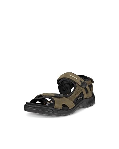 ECCO Mens Yucatan Sport Sandal TarmacTarmac Nubuck 77 5