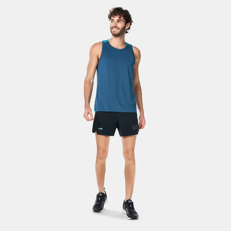 EA7 Emporio Armani Black Men's Ventus7 Training Shorts for Men | Best Price UAE