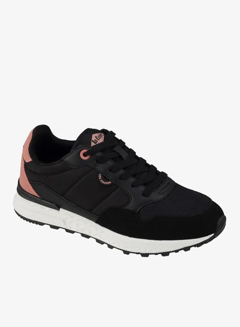 Lee Cooper BLACK Lace-Up School Sneakers for Women | Best Price UAE