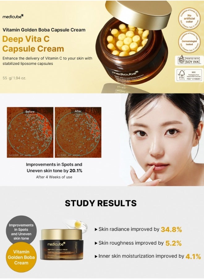 Medicube Deep Vita C Capsule Cream 55g  - Image 2