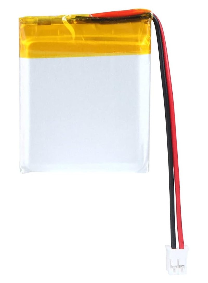 Li-Po Battery 500mAh 3.7V 503035, Rechargeable Lithium Polymer Battery with PH 2.0mm JST Connector  - Image 2