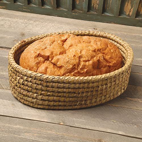 Better World Bio Bread Basket with Terracotta Warmer, Bread Basket for Serving, Sized 12.5" w x 8.5" d x 3.5" h, Nature Inspired Tree of Life Design - Image 5