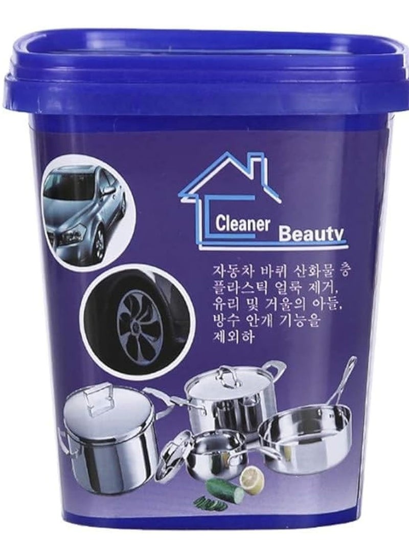 Oven & Cookware Cleaner Multipurpose Stainless Steel Cleaning Paste Removes Stubborn Stains from Pots, Pans & Utensils - Eco-Friendly, Non-Toxic & Easy to Use - Image 2