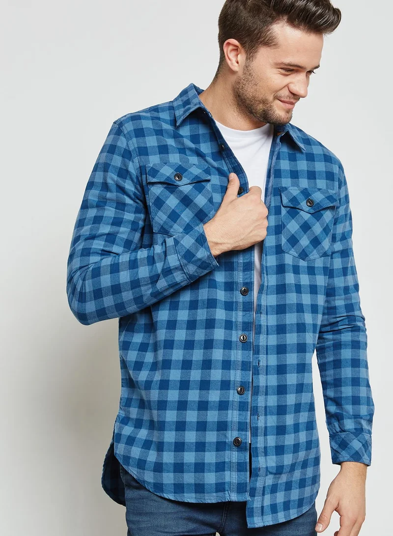 BRAVE SOUL Walker Checked Shirt