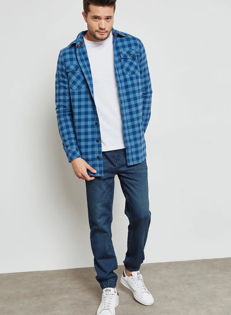 BRAVE SOUL Walker Checked Shirt