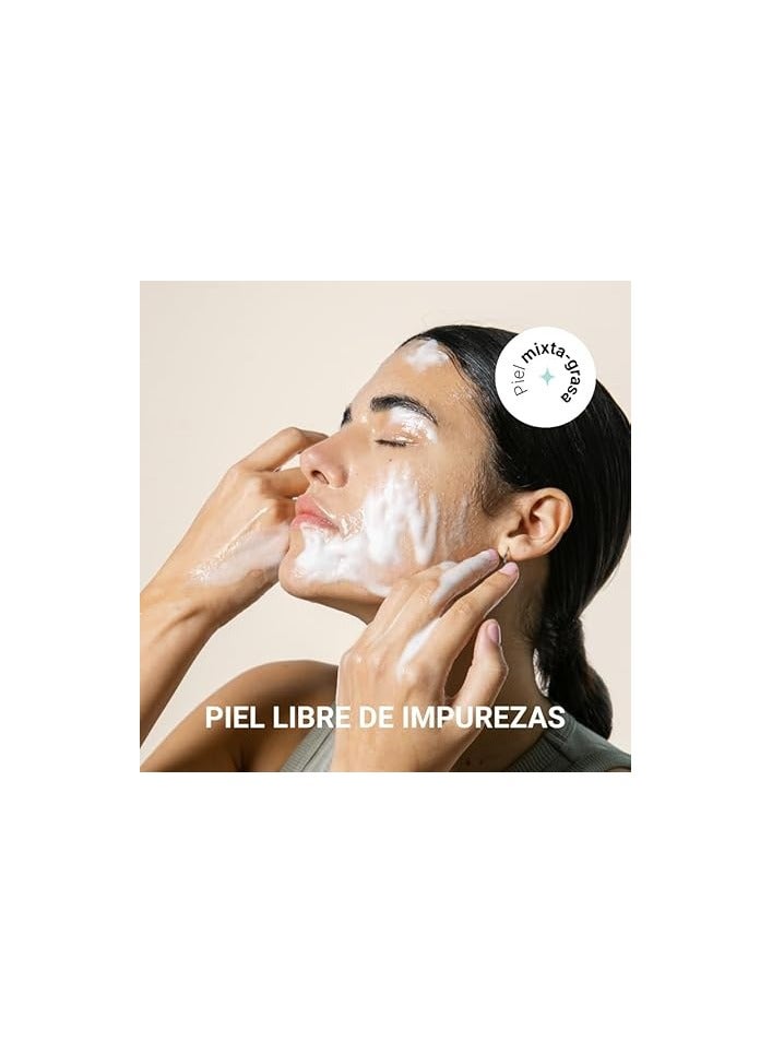 PFC Cosmetics Foam Facial Cleanser for Sensitive and Redness Prone Skin Cleansing Foam for Facial Reduces Blemishes Soothes Redness 150ml - Image 3