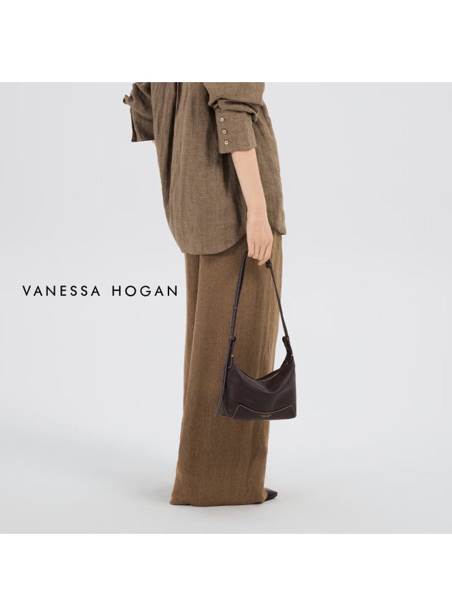 Vanessa Hogan Vh Women's Small Hobo Bag Vegetable Tanned Leather Luxury Underarm Shoulder Bag Birthday Gift For Girlfriend - Image 2