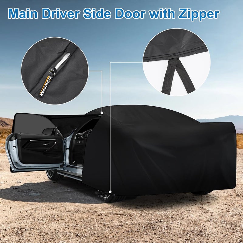 BIGACOVER Waterproof Car Cover for BMW M4/420i 428i 430i 435i 440i /4 Gran Coupe/4 - Image 4
