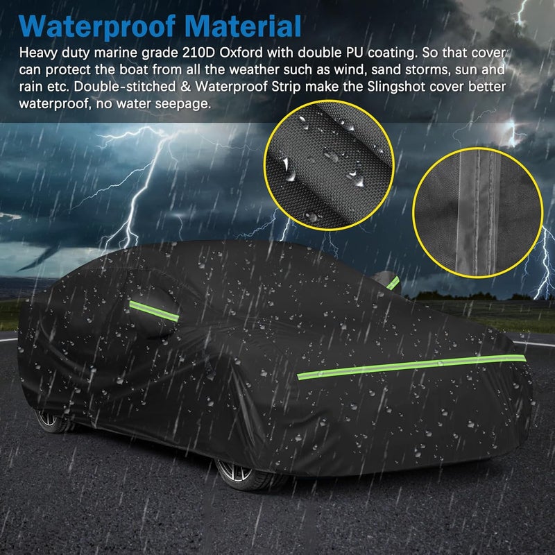 BIGACOVER Waterproof Car Cover for BMW M4/420i 428i 430i 435i 440i /4 Gran Coupe/4 - Image 5