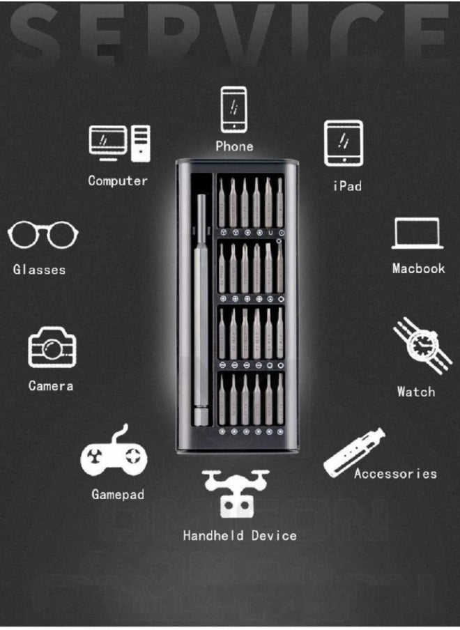 Healife - 24-in-1 Precision Magnetic Screwdriver Set – Mini Tool Kit for Glasses, Phones, Laptops & DIY Projects - Image 1