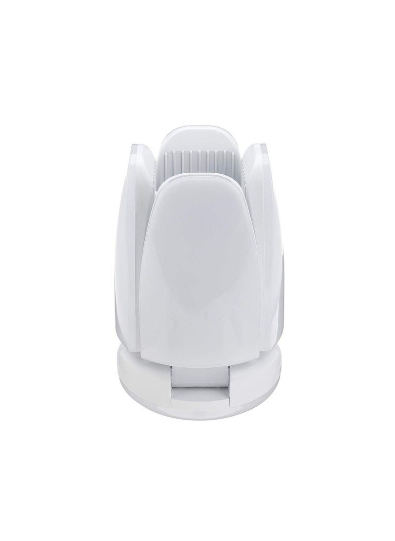 Mini Foldable Fan Blade LED Bulb Lamp Angle Adjustable High Brightness Lampada for Home Ceiling Garage Lighting Warehouse Light Bright Shop Light