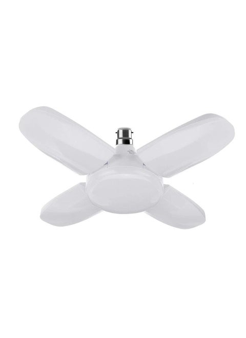 Mini Foldable Fan Blade LED Bulb Lamp Angle Adjustable High Brightness Lampada for Home Ceiling Garage Lighting Warehouse Light Bright Shop Light