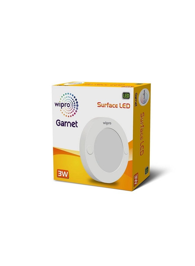 wipro 3w Surface Cabinet Striker, Warmwhite(Pack of 6) - Image 4