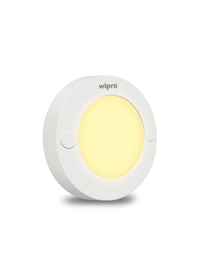 wipro 3w Surface Cabinet Striker, Warmwhite(Pack of 6) - Image 3