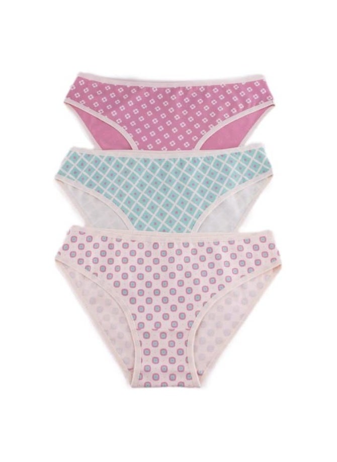 Milk Essences® Women Bikini Underwear Bundle of 3 Printed Bikinis  - Image 2