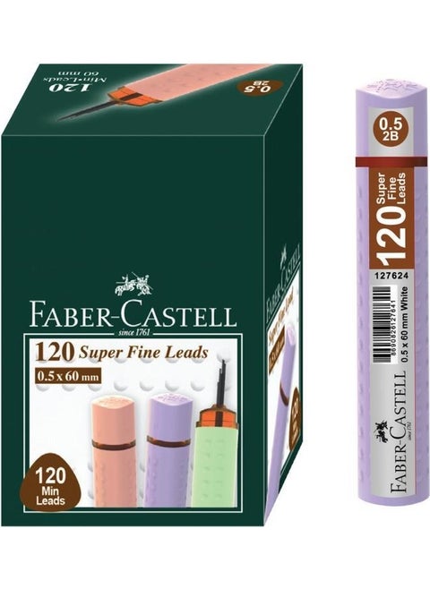 Grip Min 0.5 2b 60 mm 120 Pack Pastel Purple Tube 5090127685000 12 Pack