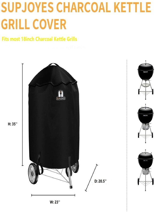 SUPJOYES Grill Cover for Weber Q Series, Fits Q2000 and Q200, Heavy Duty, Waterproof, Durable - Image 2