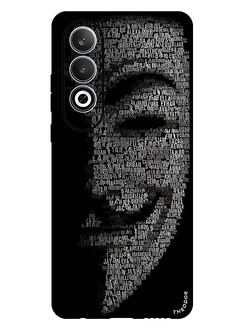 Theodor Protective Case Anti Scratch Shock Proof Bumper Cover For OnePlus Nord CE 4 Joker Half Face Mask  - Image 1