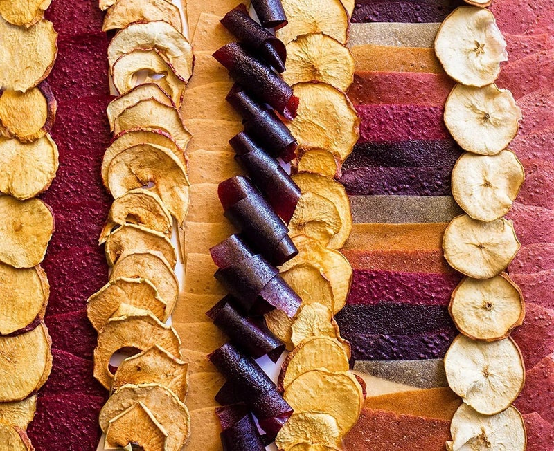 Bright Kitchen 200 Dehydrator Parchment Sheets Compatible With Excalibur Dehydrator 9 & 5 Tray Silicone Coated Paper Liner Disposable Dehydrating Chips Fruit Herbs Jerky 14" x 14" - Image 4