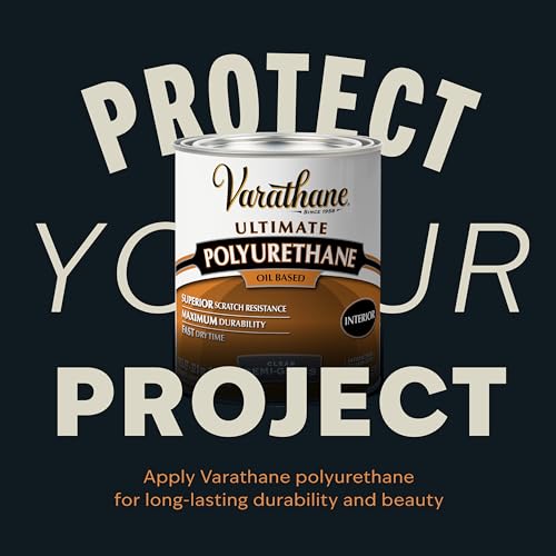 VARATHANE Rust-Oleum Varathane 262027 Premium Fast Dry Wood Stain, Traditional Cherry, (Half Pint/236ml) - Image 4