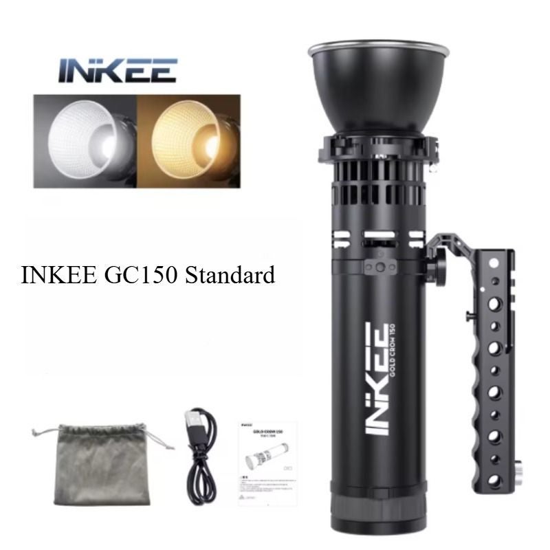 Inkee Gc150 Standard 150w LED Light, 2600k-6500k Waterproof Portable Fill Light for Outdoor Live Photography Camping - Image 2