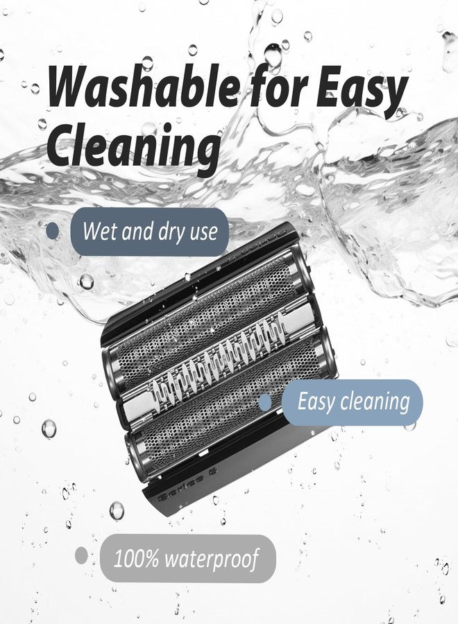رؤوس حلاقة بديلة 2P 52B متوافقة مع سلسلة 5، ومناسبة لطرازات 5190cc، و5090، و5090cc، و5197cc، و5195cc. مزودة بتقنية لحام مطورة. - Image 3