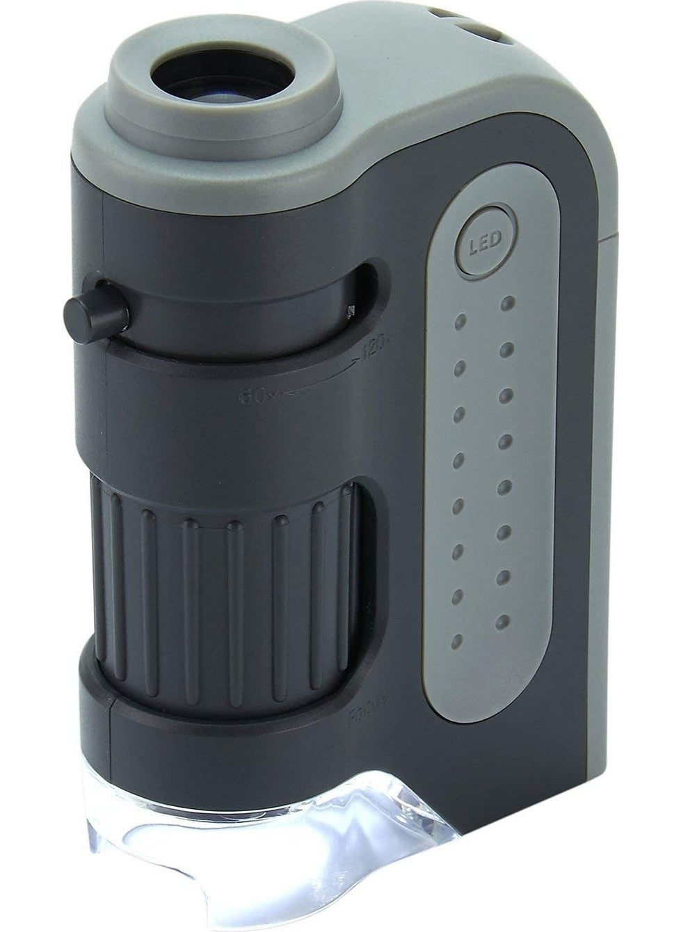 Carson 60X-120X Micromax Pocket Microscope with LED Light MM-300  - Image 1