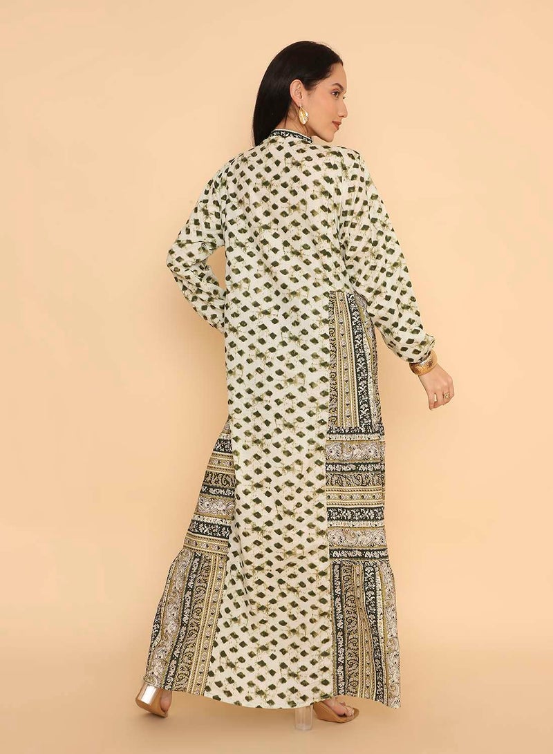 HANA & SARA Latest & stylist ladies long arabic jalabiya dress - Image 2