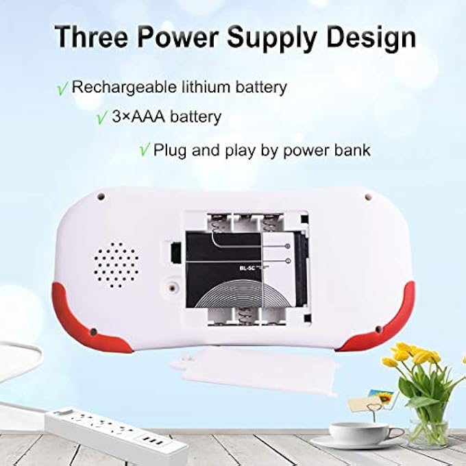 16 BIT HD HANDHELD GAME CONSOLE,3.0" SCREEN BUILT IN 220 CLASSIC RETRO VIDEO GAMES PORTABLE HANDHELD GAMES FOR CHILDREN BIRTHDAY GIFT (220 GAMES RED) - Image 4