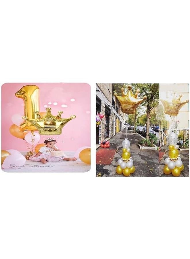 3Packs Whiskey Bottle Beer Mug Golden Crown Mylar Foil Balloons Beer Balloons for Bar Summer Party Beer Festival Birthday Decorations - Image 5
