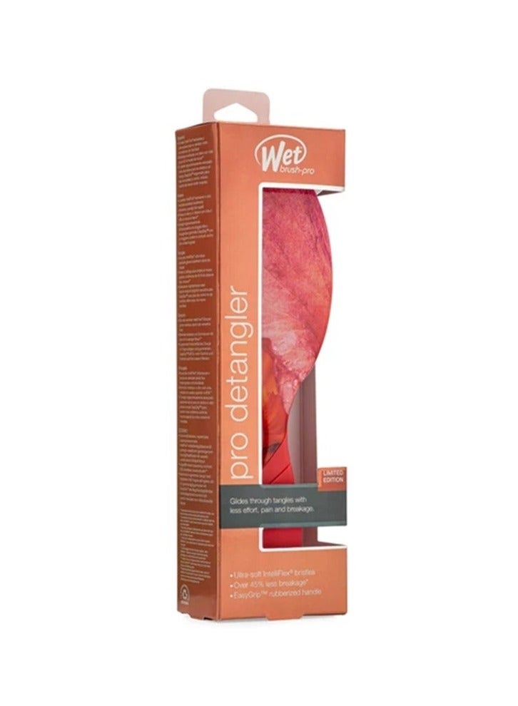 Wet Brush Pro Detangler Hair Brush | Rare Botanic Collection | Fire Coral - Image 2
