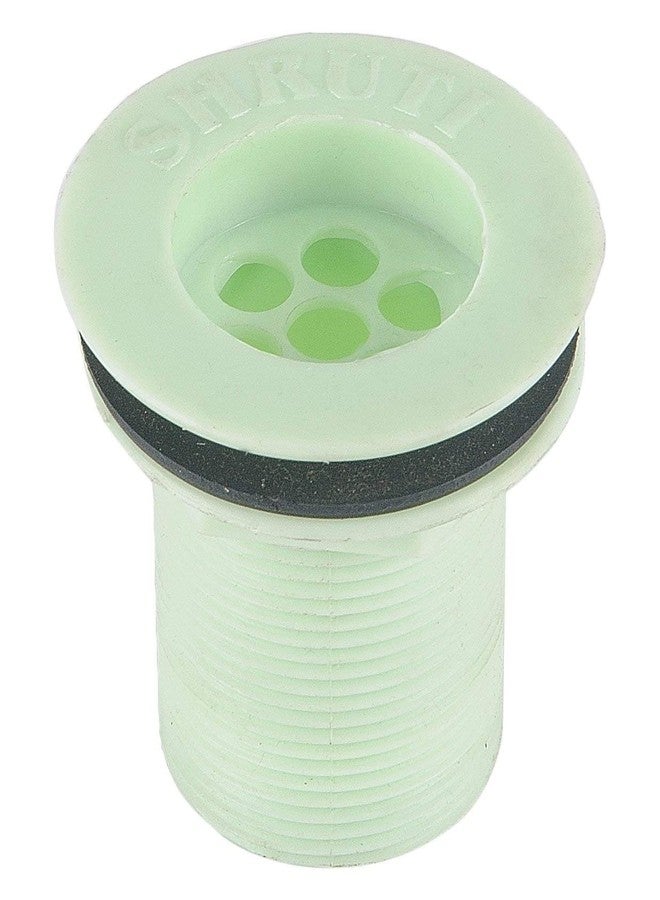 SHRUTI PVC Full Thread Waste Coupling for Wash Basin,Drain Out let System - 1311 Green - Image 1