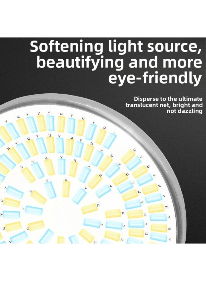 Live Professional Fill Light Photography Lamp Live Room Lighting Photography Lamp Anchor Photo Special Soft Light Fill Light-Color Of Light Source:Single Lamp 【400w Three-color Remote Controlled Mus - Image 5