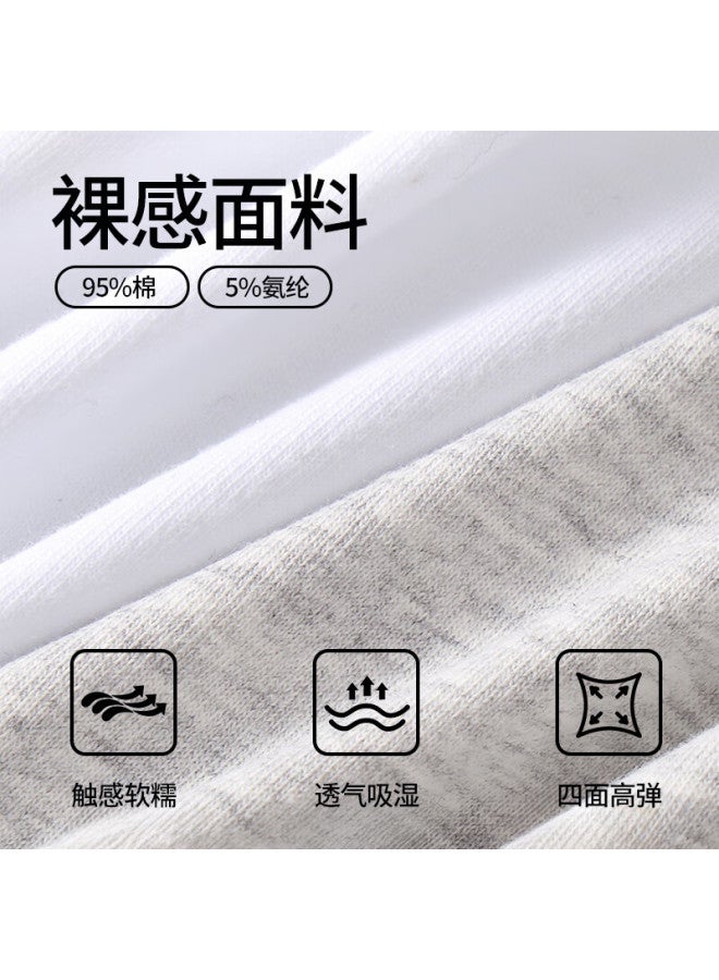 Yalu 100% Pure Cotton 10a Antibacterial Crotch Boyshorts Women's Underwear 3 Pairs XL