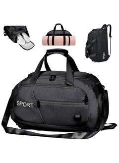 Sport Bag Creative 7 Zipper Shoulder Bag Handbag Backpack with Shoe Compartment Waterproof for Men Women Travel Gym Bag - pzsku/ZB44220435E853515B23AZ/45/_/1735992018/a7e75009-61dd-491c-9a97-11da36d895f0