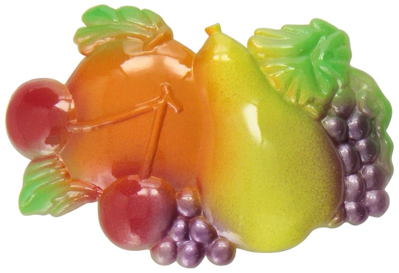 Caravan Farmers Market Piece Multiple Handpicked Fruits Colored Automatic Barrette