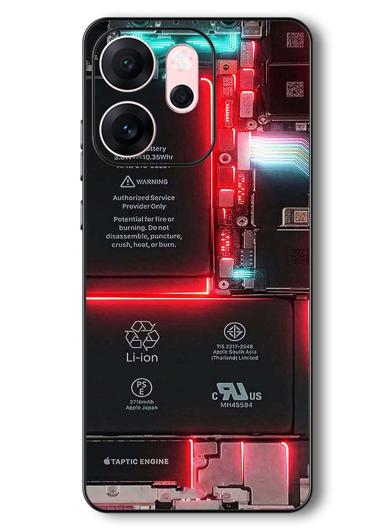 Theodor Case Compatible with Oppo Reno 14 F 6.57 Inch Protection Shockproof Bumper Cover Mobile Board - Image 1