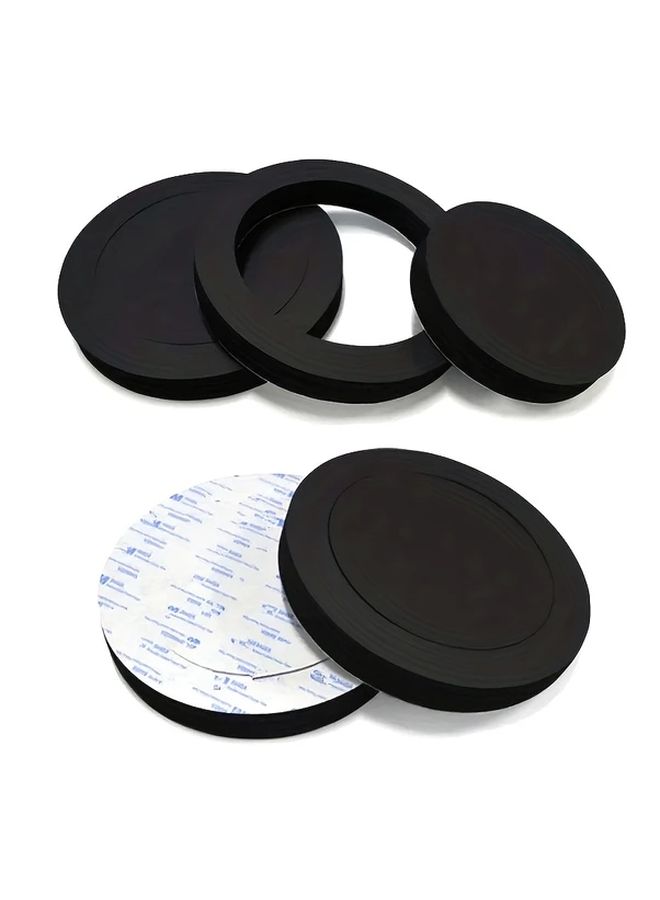 6.5 Inch Car Speaker Sound Insulation Ring Self Adhesive Door Trim Accessory 1pcs - Image 4