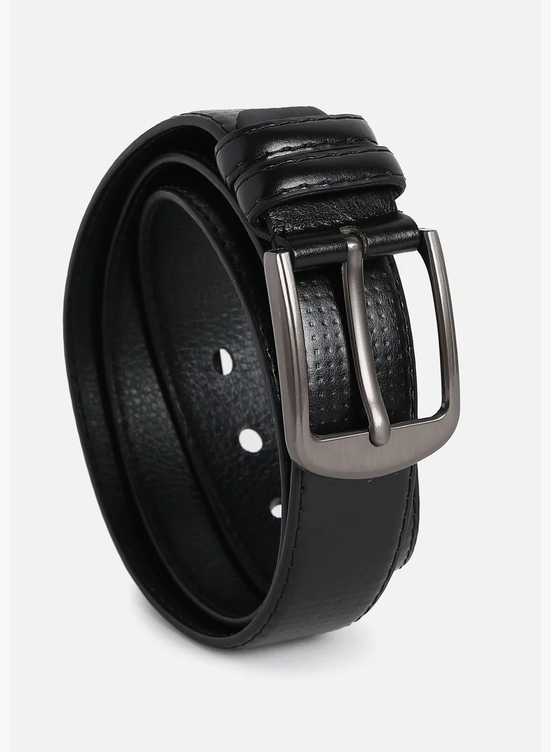 French Accent Casual Solid PU Leather Waist Belt For Men