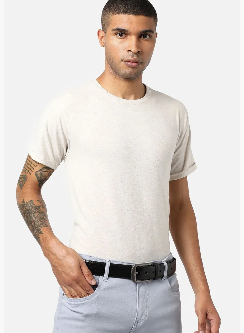 French Accent Casual Solid PU Leather Waist Belt For Men