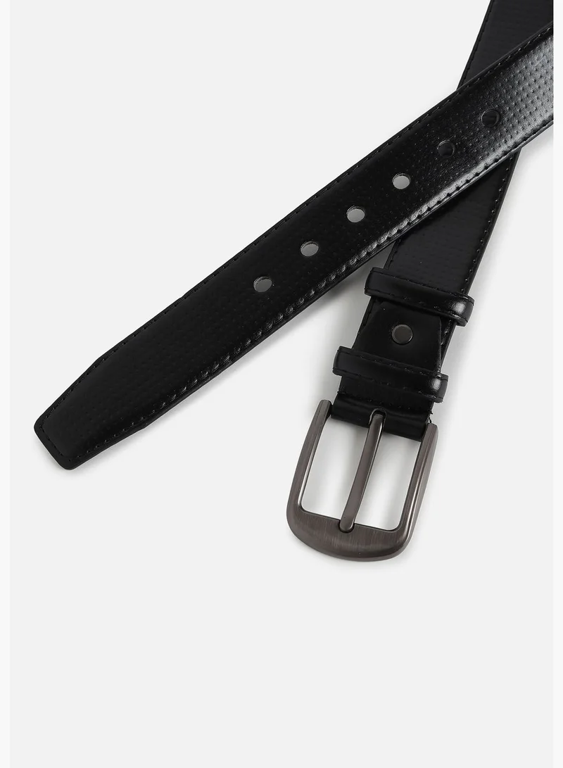 French Accent Casual Solid PU Leather Waist Belt For Men
