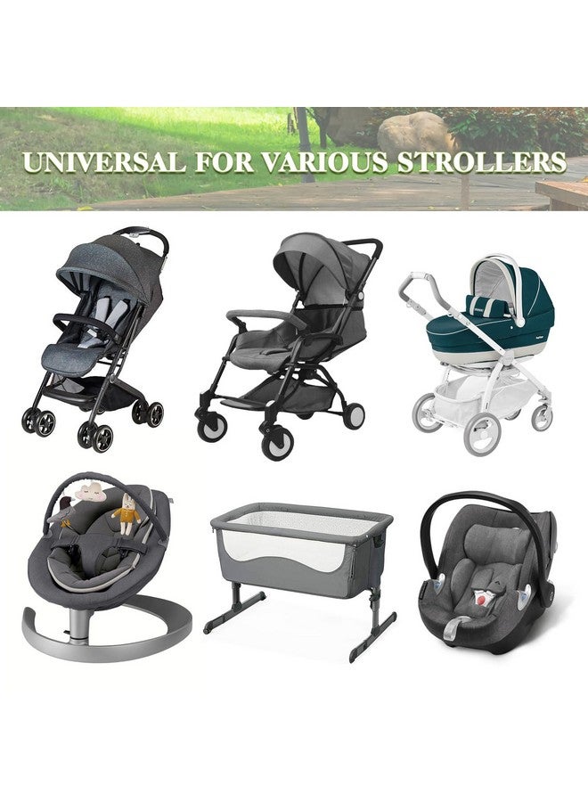 LIHAO Universal Mosquito Net for Stroller, Baby Bug Net with Two-Way Zippers & Storage Bag, Breathable & Foldable Mosquito Nets for Strollers,Car Seat,Bassinet,Cradle (Black) - Image 4