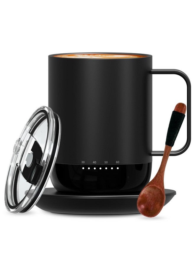 vsitoo vsitoo S3 Pro+ Temperature Control Self Heating Smart Mug 14 oz, Improved Design,Smart LED Light/APP Control/Auto Sleep/5 Level Temperature Setting  - Image 1