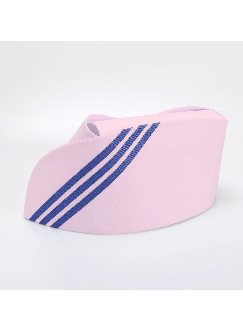 KUYING Thickened Nurse's Tailcoat Hat With Three Buckles And Adjustable Medical Work Cap
