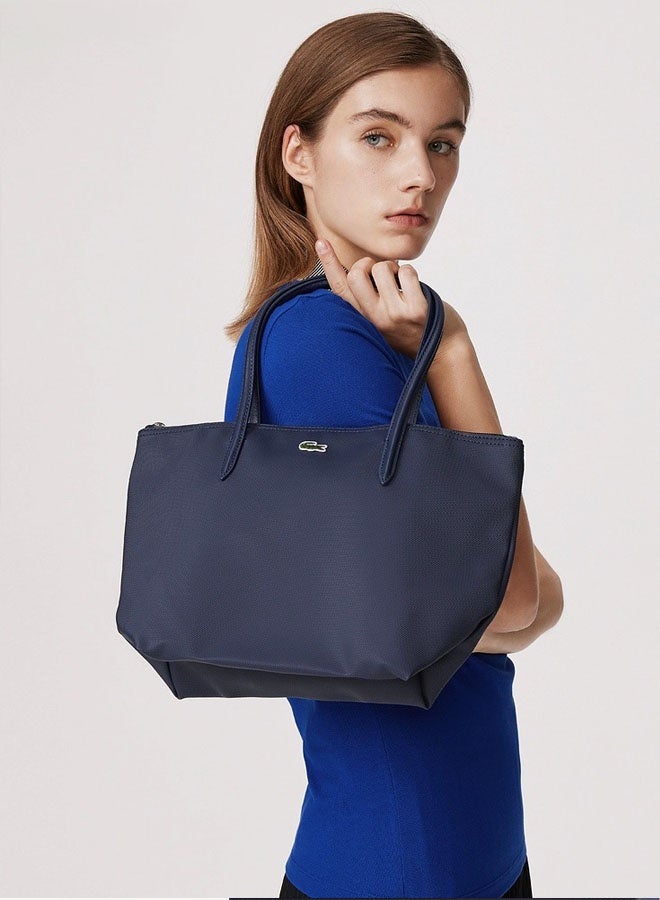 لاكوست LACOSTE حقيبة يد بلون صلب بسيطة وعصرية PVC - Image 3