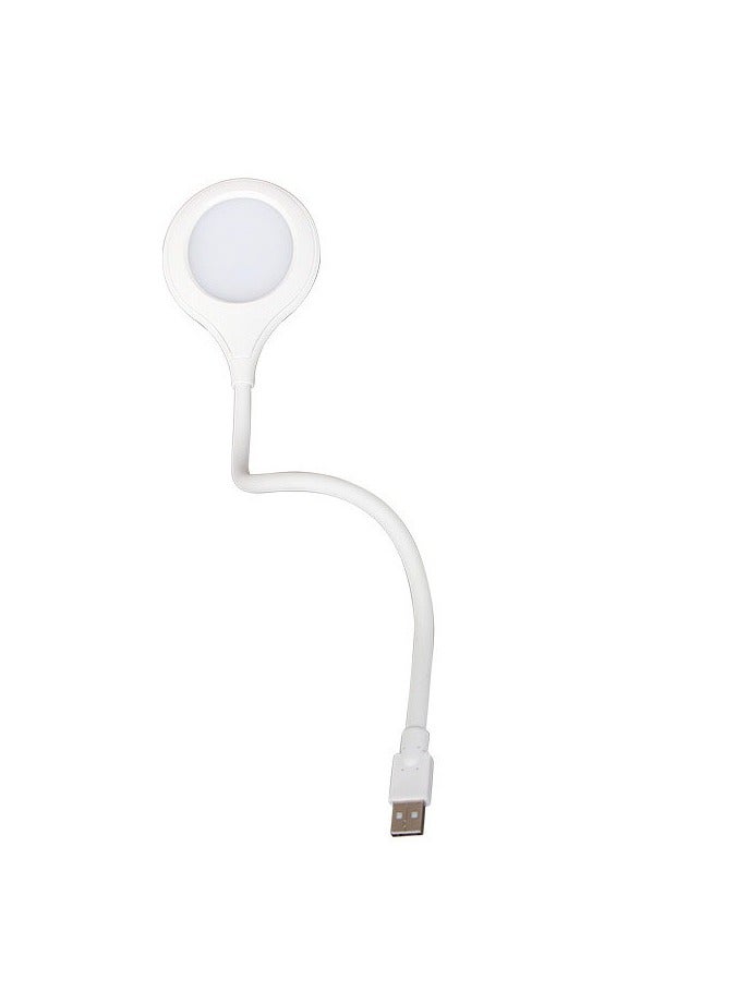 عام 1 قطعة مصباح قراءة USB مع تحكم لمسي، عنق مرن LED، مصباح ليلي للحاسب المحمول والقراءة، محمول ومصمم للتخييم ومهام الكمبيوتر. - Image 2