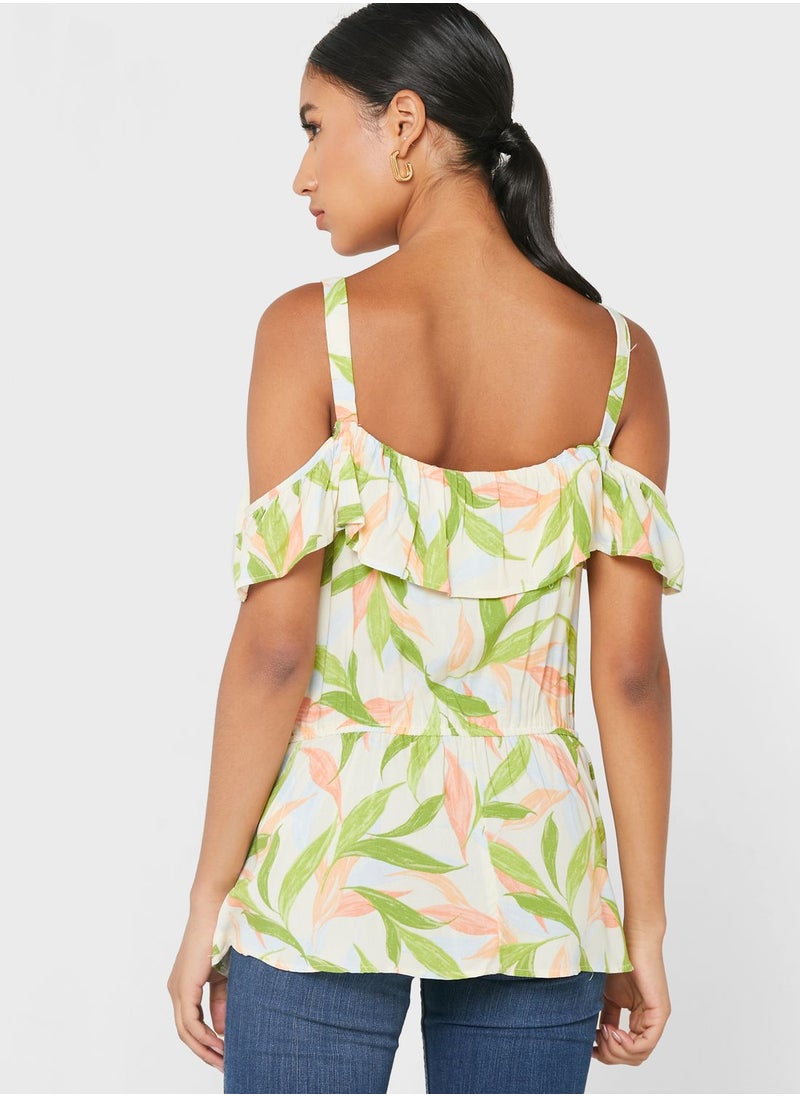 DOROTHY PERKINS - Cold Shoulder Top - Image 1