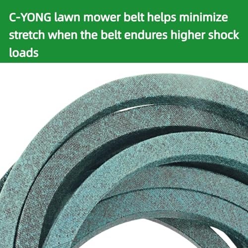 C-YONG 1/2" X95 1/2" Drive Belt for Ariens 21547026 AYP 130801 138255 160855, Poulan Husqvarna 532138255, Craftsman 24102 - Image 4