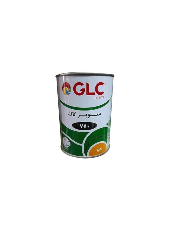 GLC PAINTS Super Lacquer Paints for Wood, Black Glossy Kilo GLC