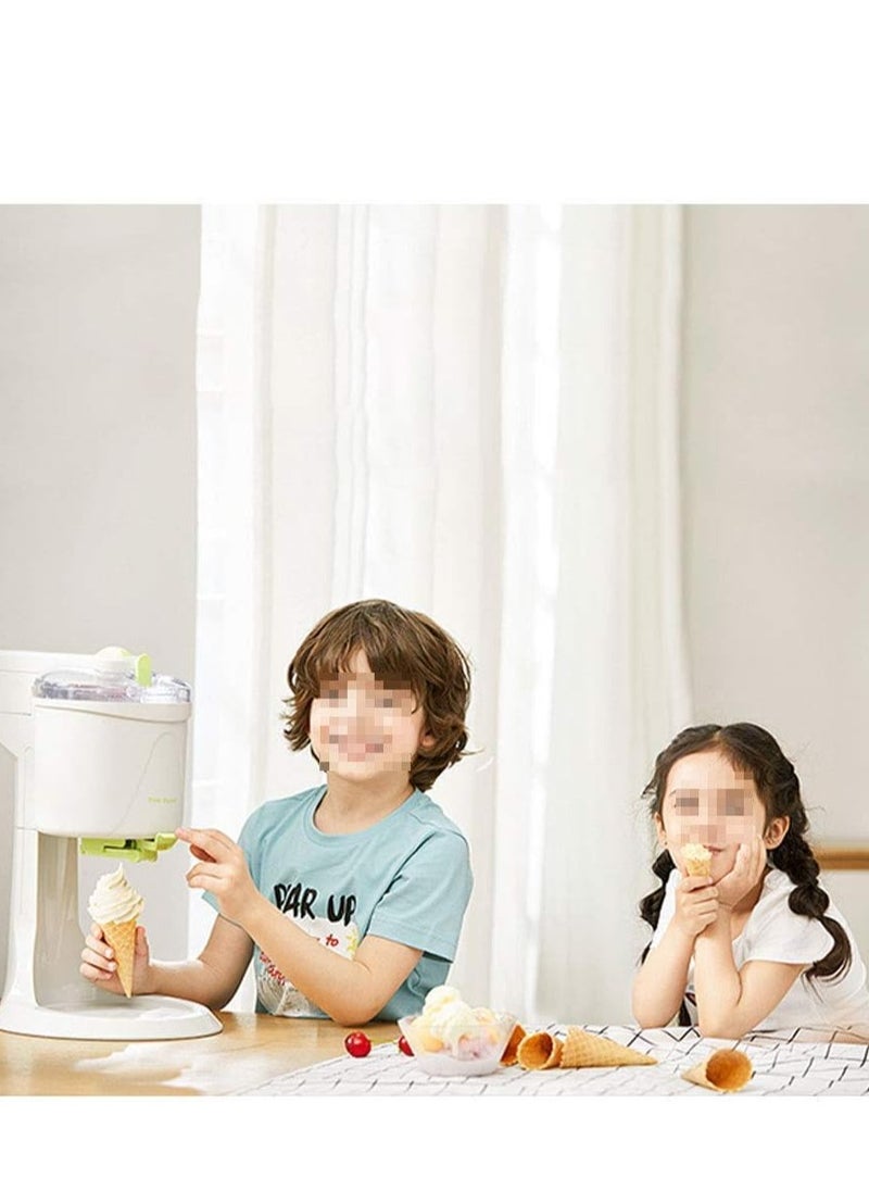 Generic - Electric Ice Cream Machine 1L Capacity Automatic Ice Cream Maker Easy Clean Ice Cream Cone - Image 1